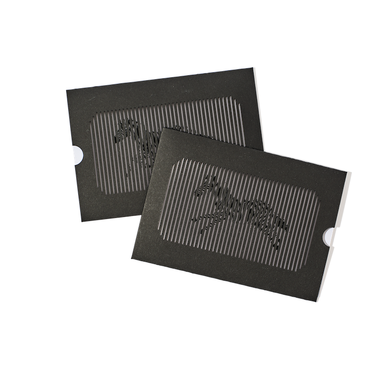 Zebra lenticular giftnote