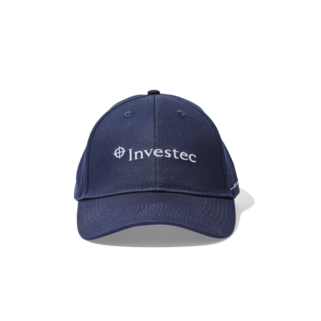 Investec premium navy baseball cap