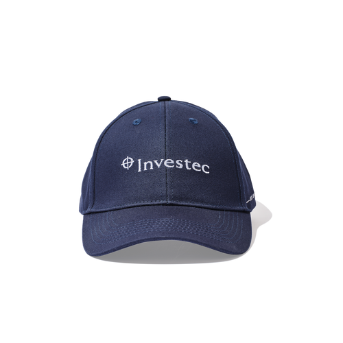 Investec premium navy baseball cap