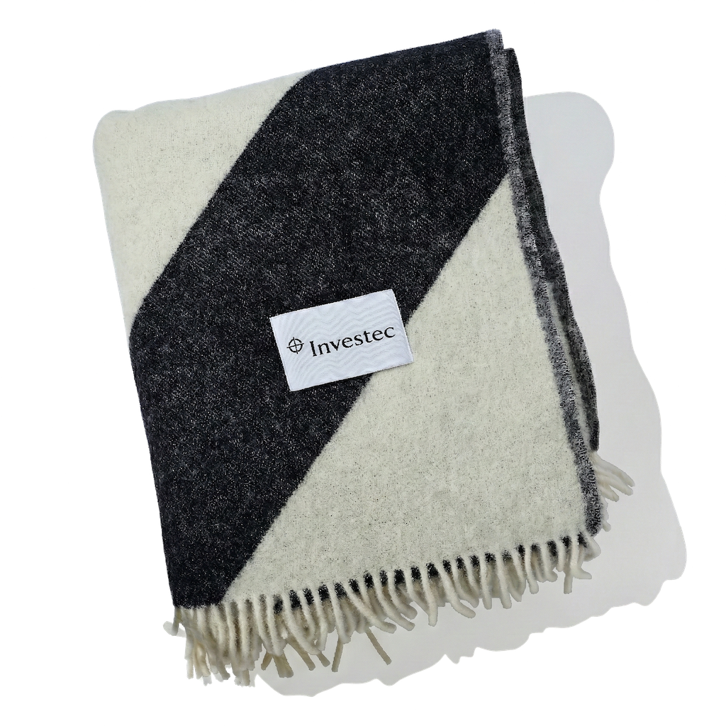 Investec wool blanket