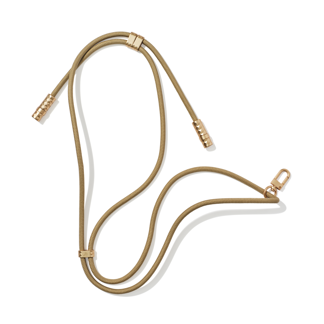 Bronze rope USB-C charger cable