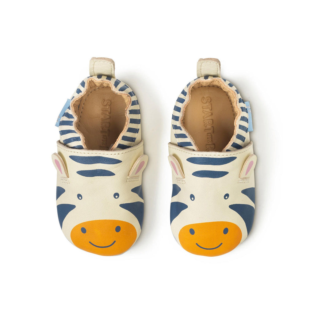 Zebra baby shoes